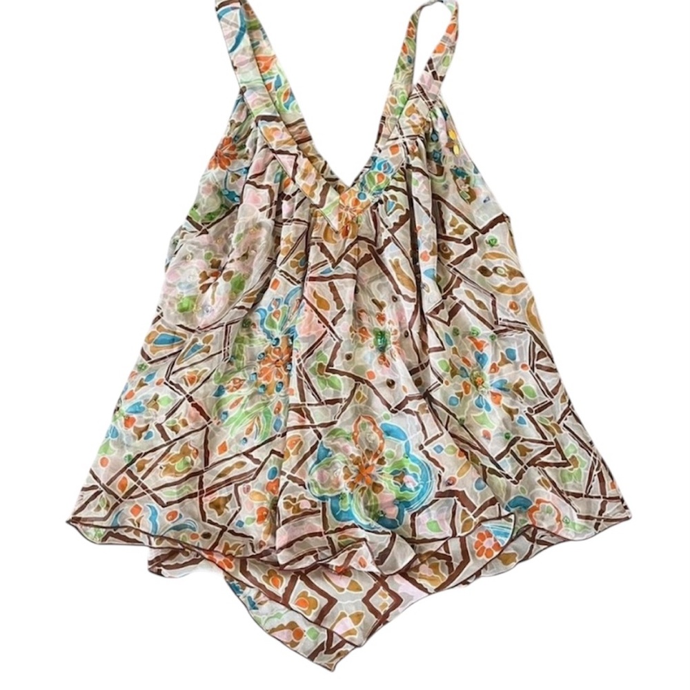 Diane von Furstenberg silk top, Size 2